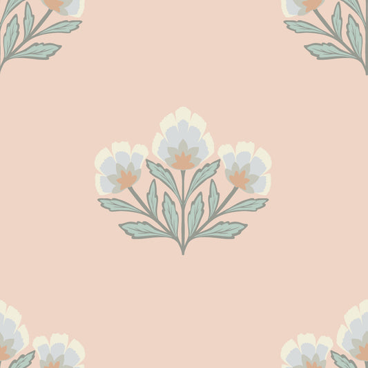 Vintage Bloom Repeat Wallpaper⁠