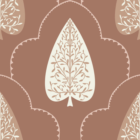Arboreal Accent Wallpaper⁠