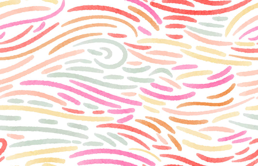 Candy Pastel Strokes Wallpaper⁠