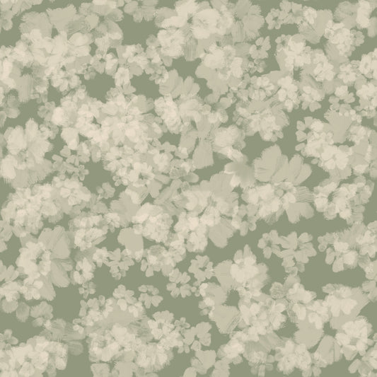Painterly soft blossoms Wallpaper⁠