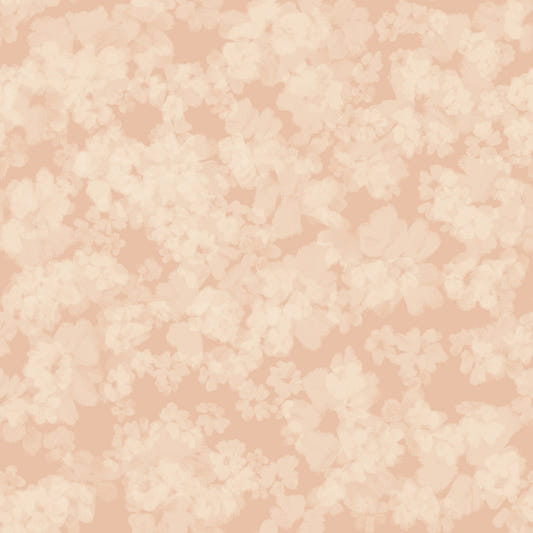 Blush Bloom Brushstrokes Wallpaper⁠