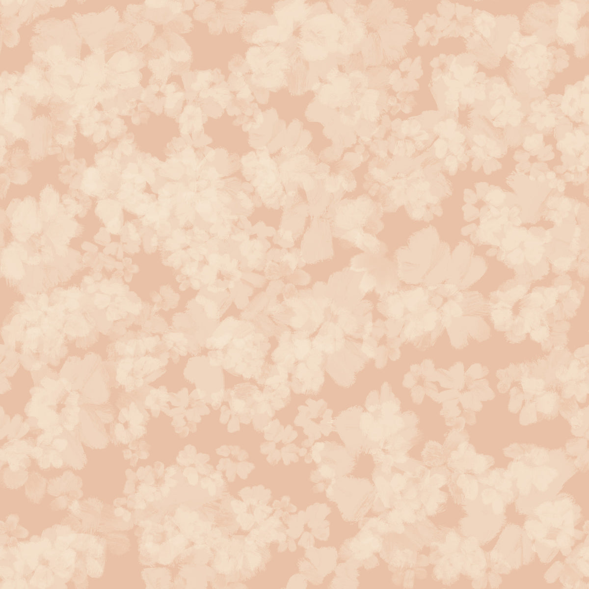 Blush Bloom Brushstrokes Wallpaper⁠ in your room — zoomed
