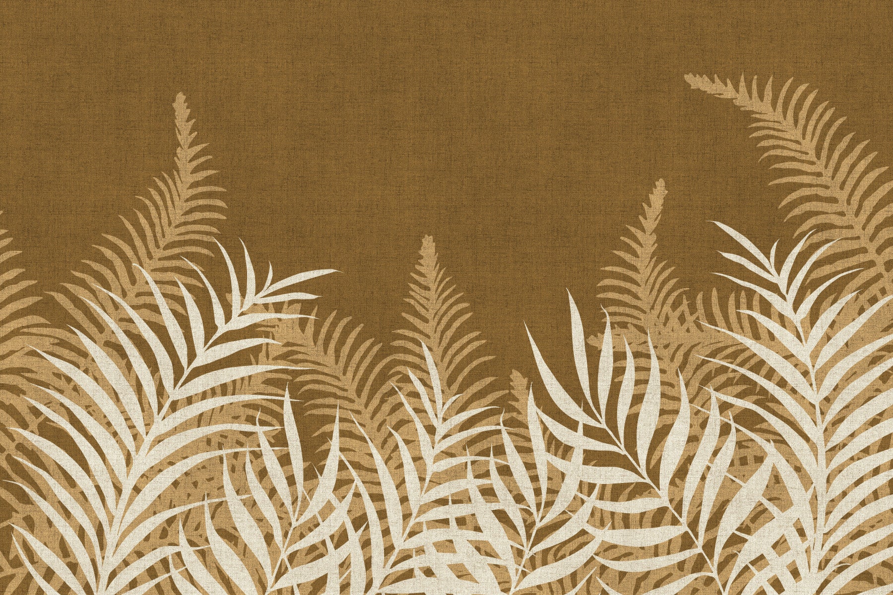 Into The Jungle Golden Wall Mural