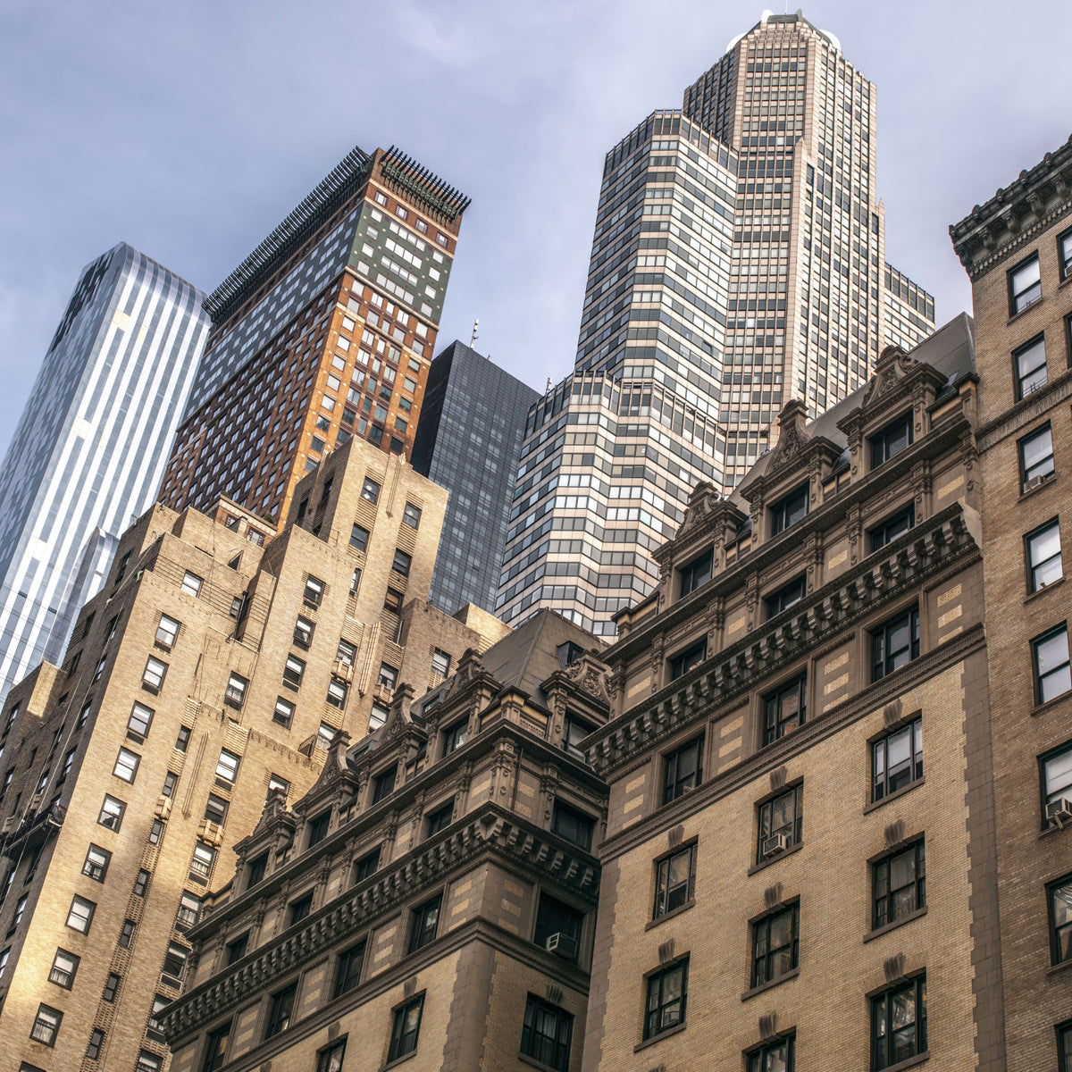Skyscrapers in NYC Wall Mural