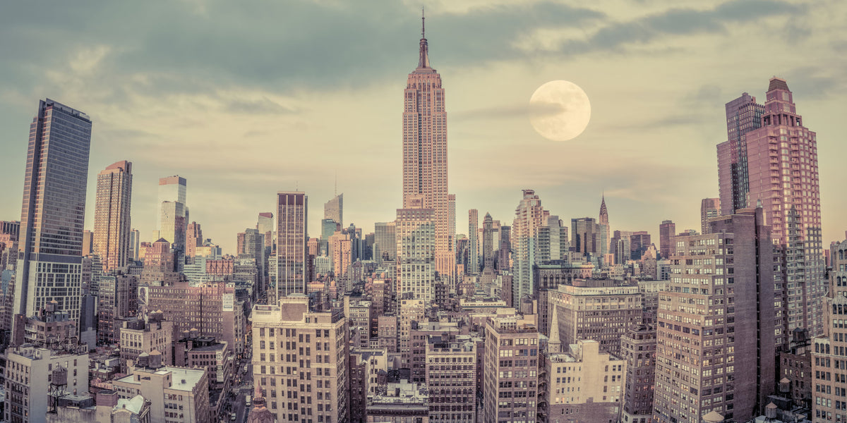 Manhattan Skyline Wall Mural