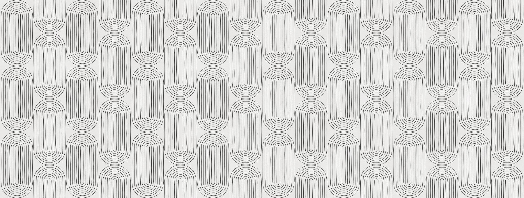Retro Arches Wall Mural
