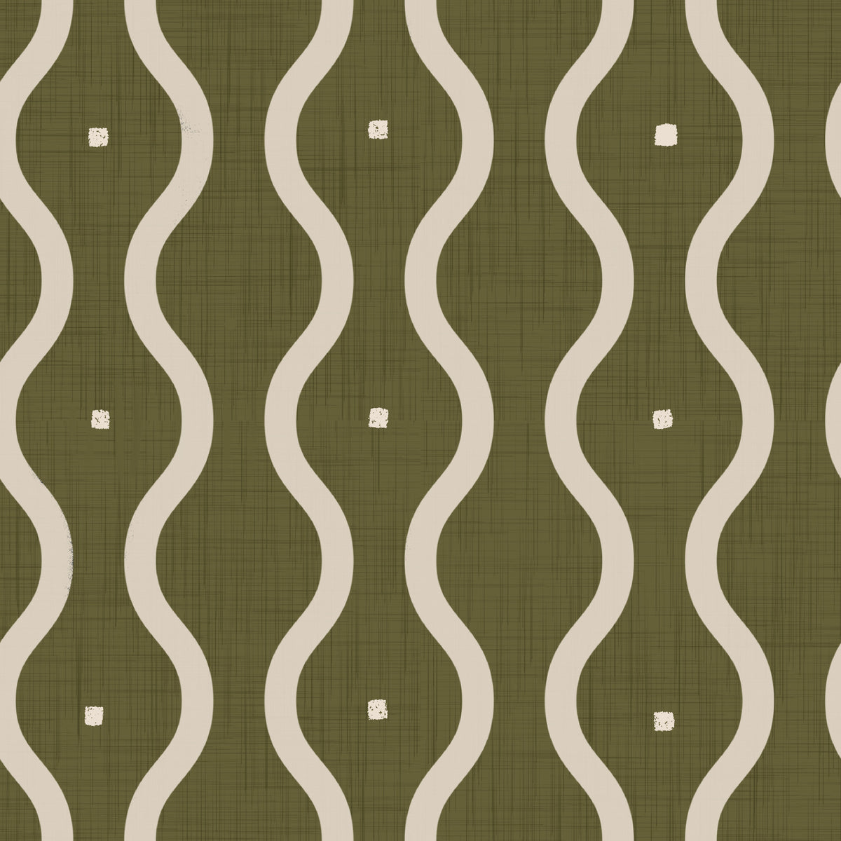 Olive Grove Waves Wallpaper⁠ in your room