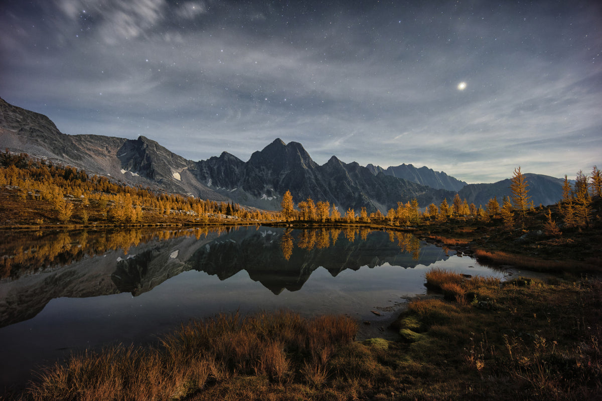 Nightfall's Calm Reflection Wall Mural - 2363922