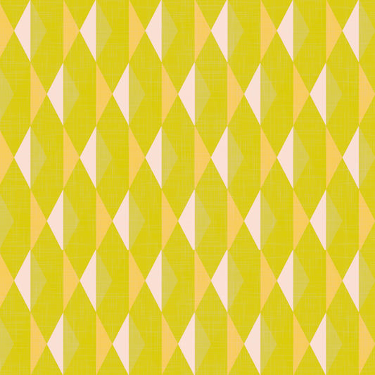 Lemon Rhombus Wall Mural
