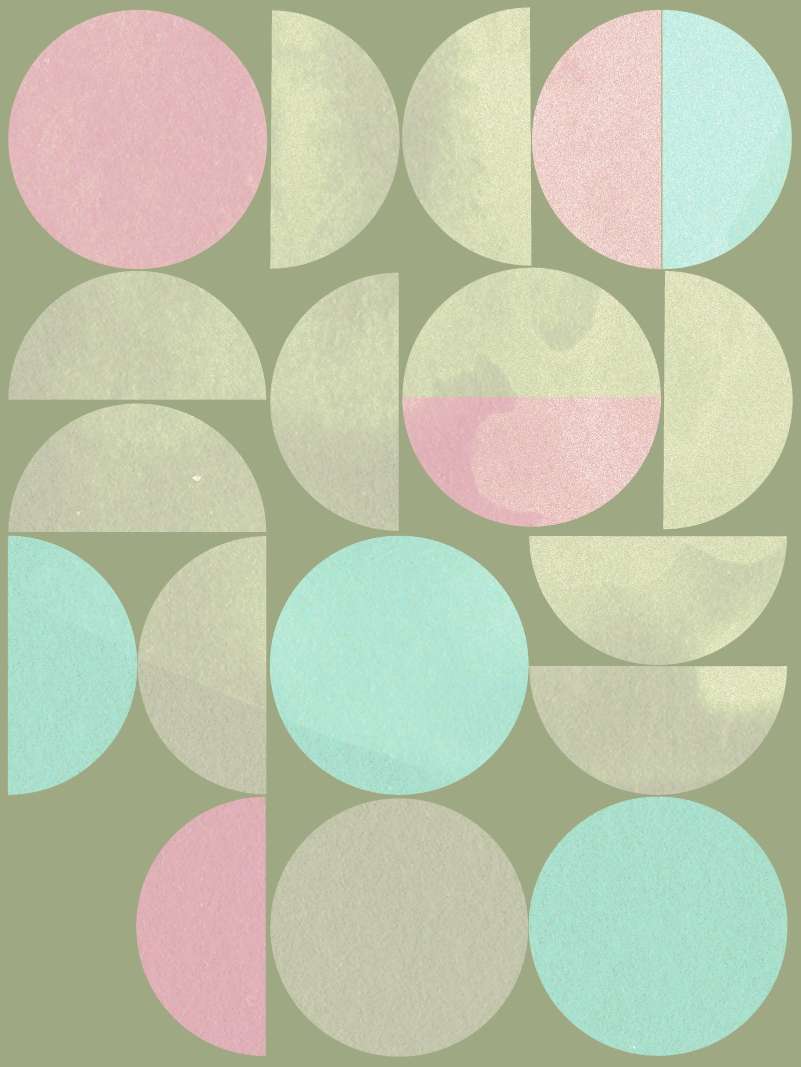 Quiet Geometry Wall Mural
