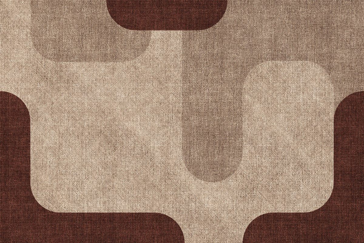 Warm Curves Design Wall Mural in your room