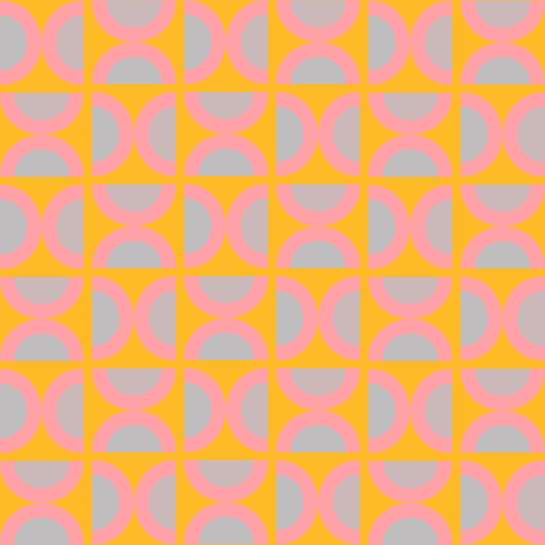 Semi-Circle Pop Wall Mural