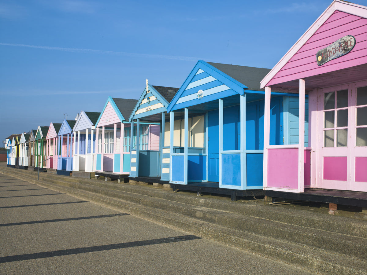 Vibrant Seaside Vibes Wall Mural in your room
