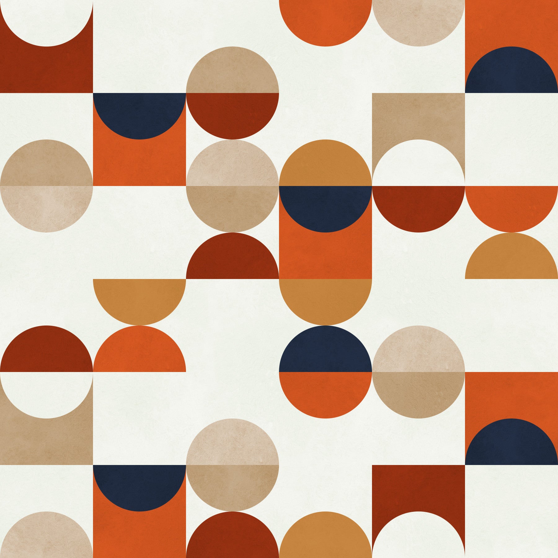 Terra Tones Tiles Wallpaper⁠