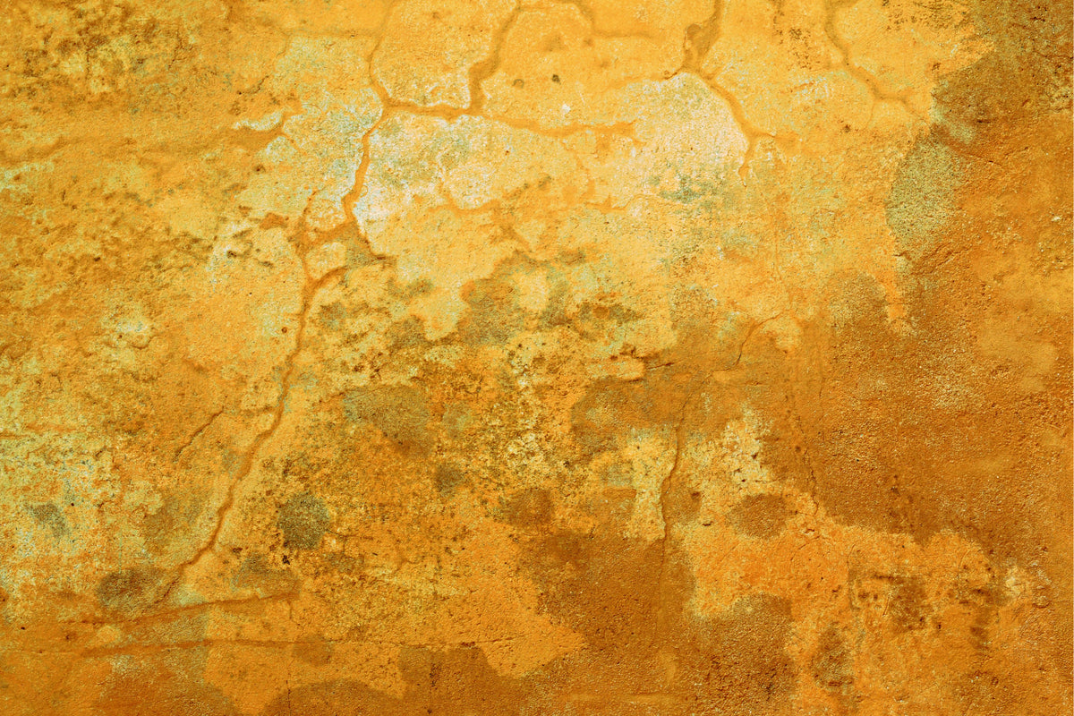 Old Cracked Wall Mural in your room — zoomed
