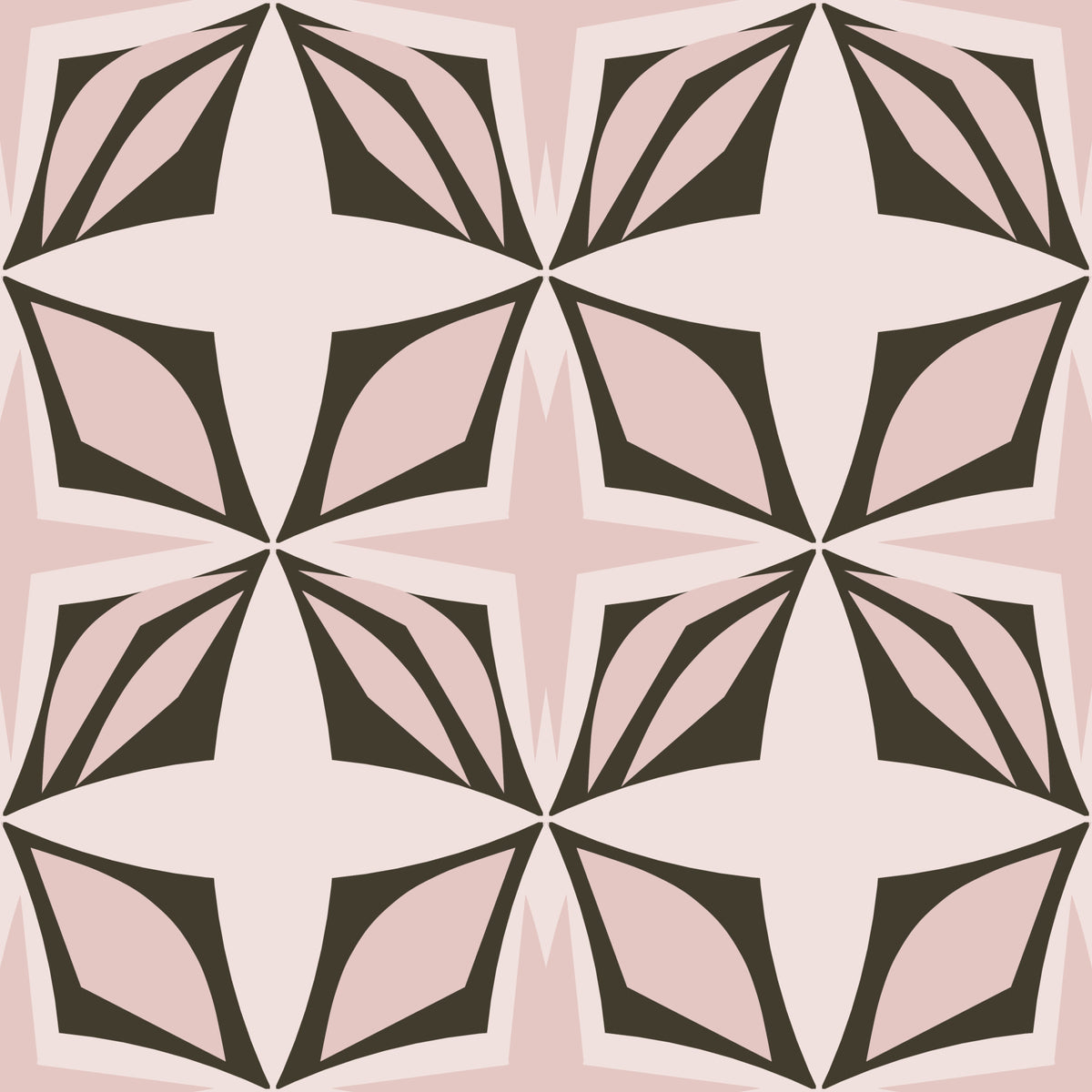 Dusty Rose Design Wallpaper⁠ in your room