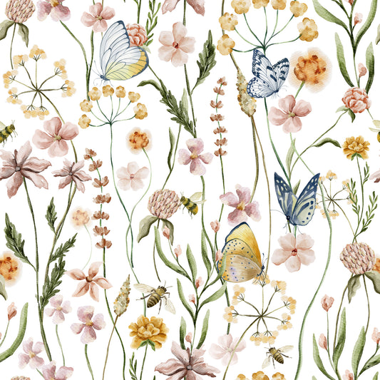Wildflower Whispers Wallpaper⁠