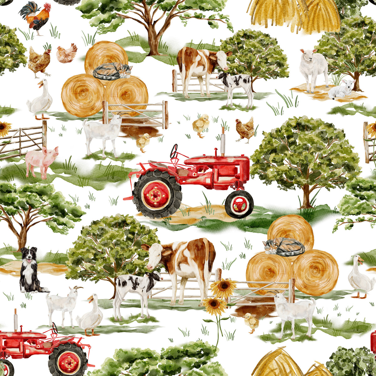 Farm Animals Wallpaper⁠ in your room