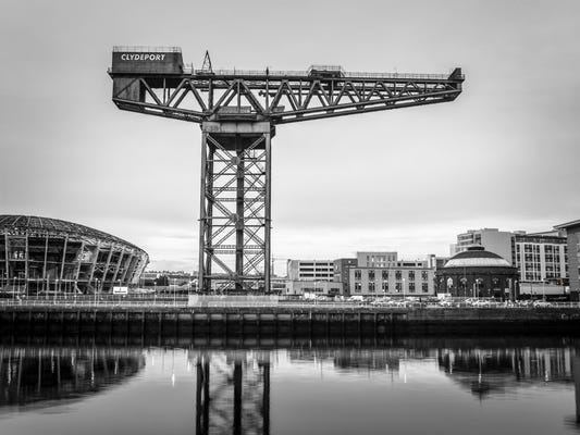 Glasgow's Giant Wall Mural