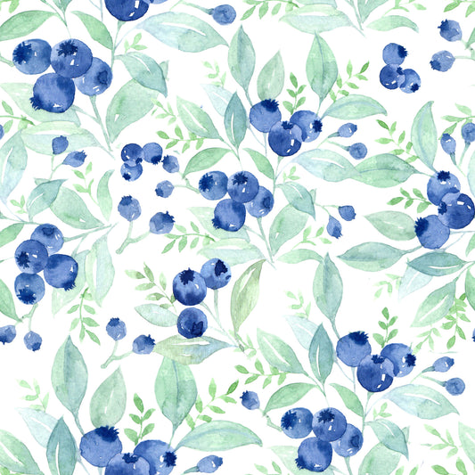 Berry Bliss Watercolor Wallpaper⁠