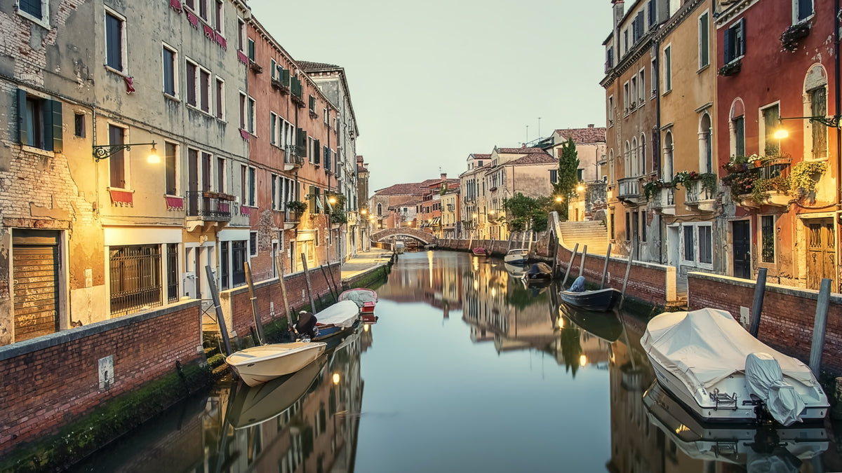 Venetian Canal Dreams Wall Mural in your room