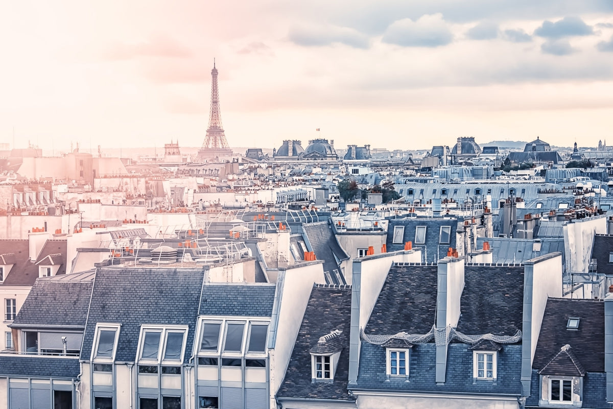 Parisian Sunrise Wall Mural in your room