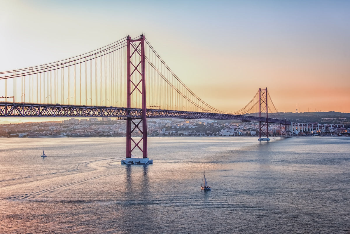 Lisbon's Light Wall Mural in your room