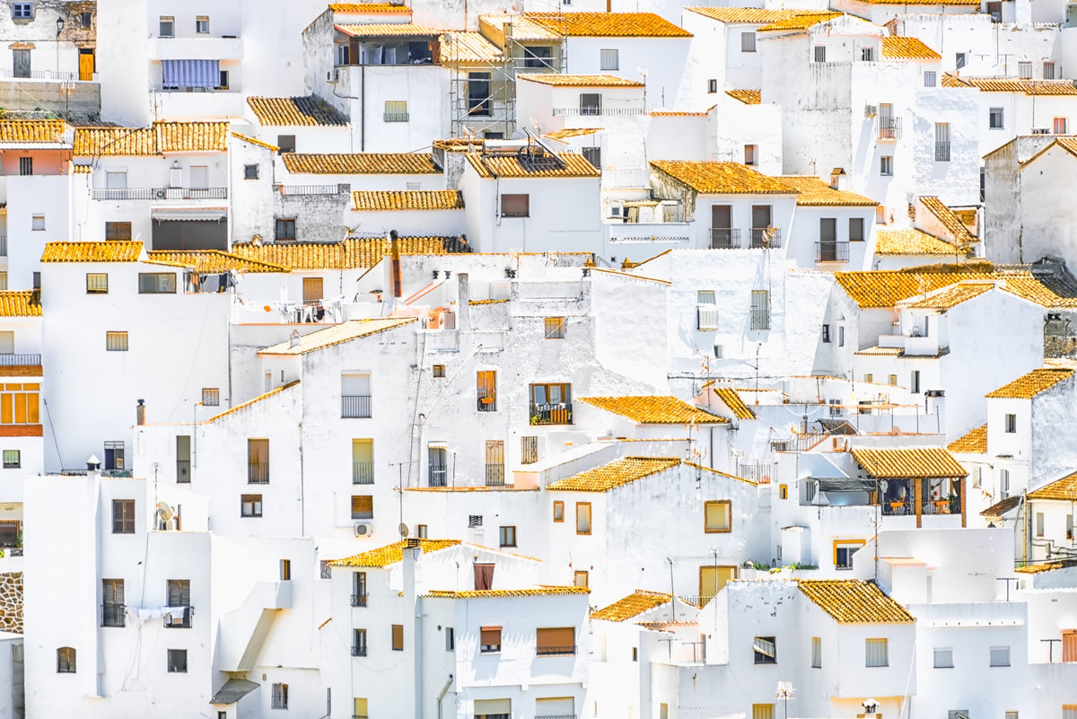 Andalusian Village Wall Mural in your room