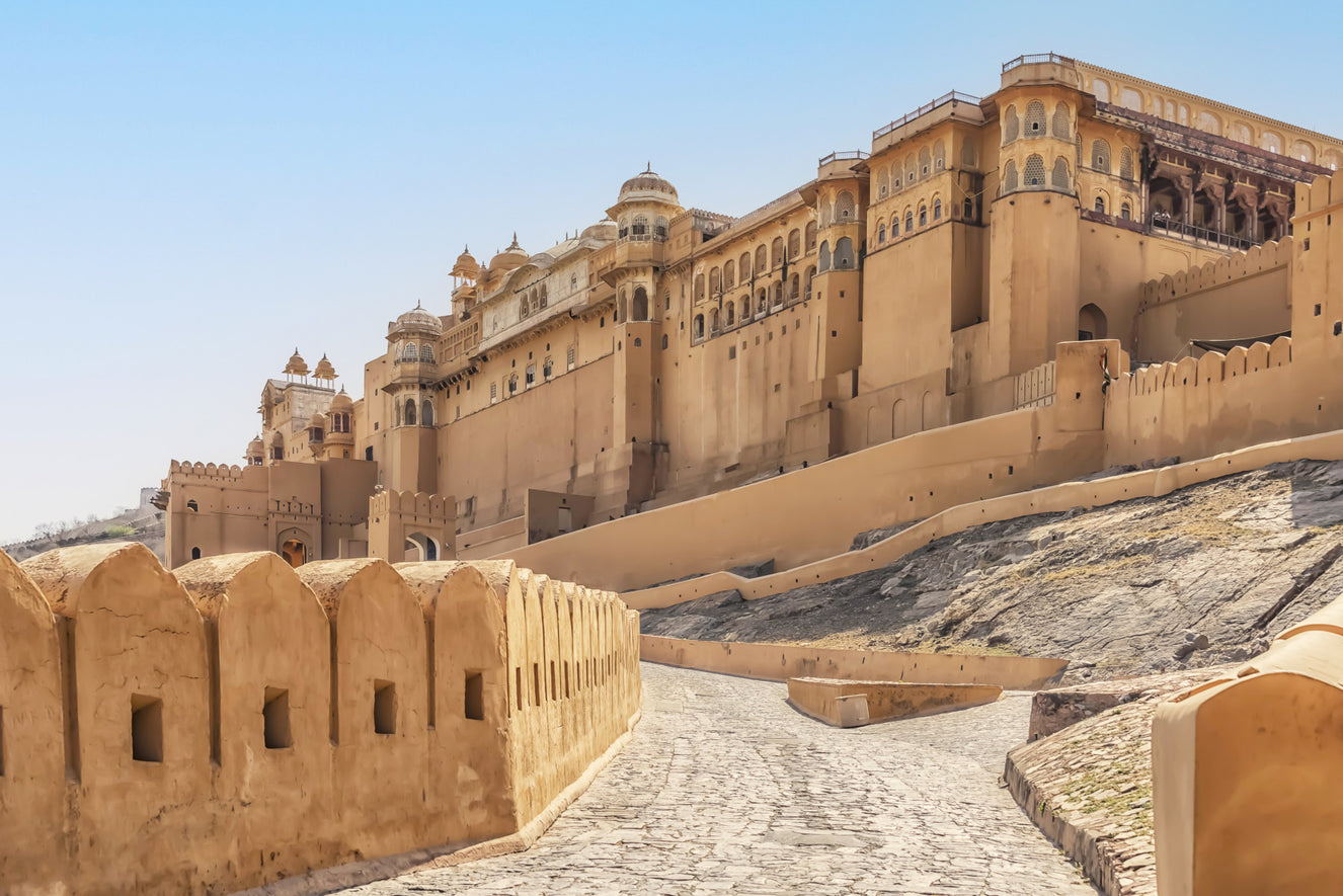 Amber Fort Grandeur Wall Mural