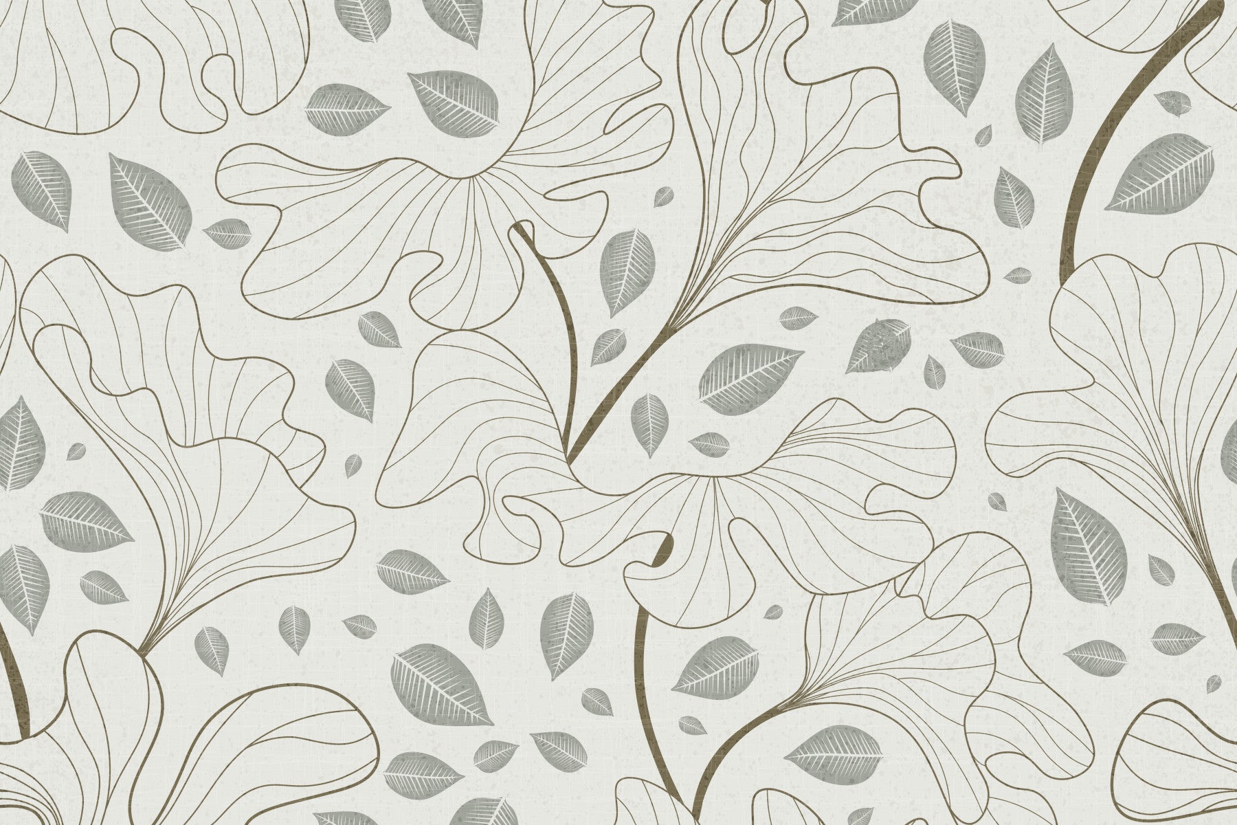 Timeless Ginkgo Garden Wall Mural