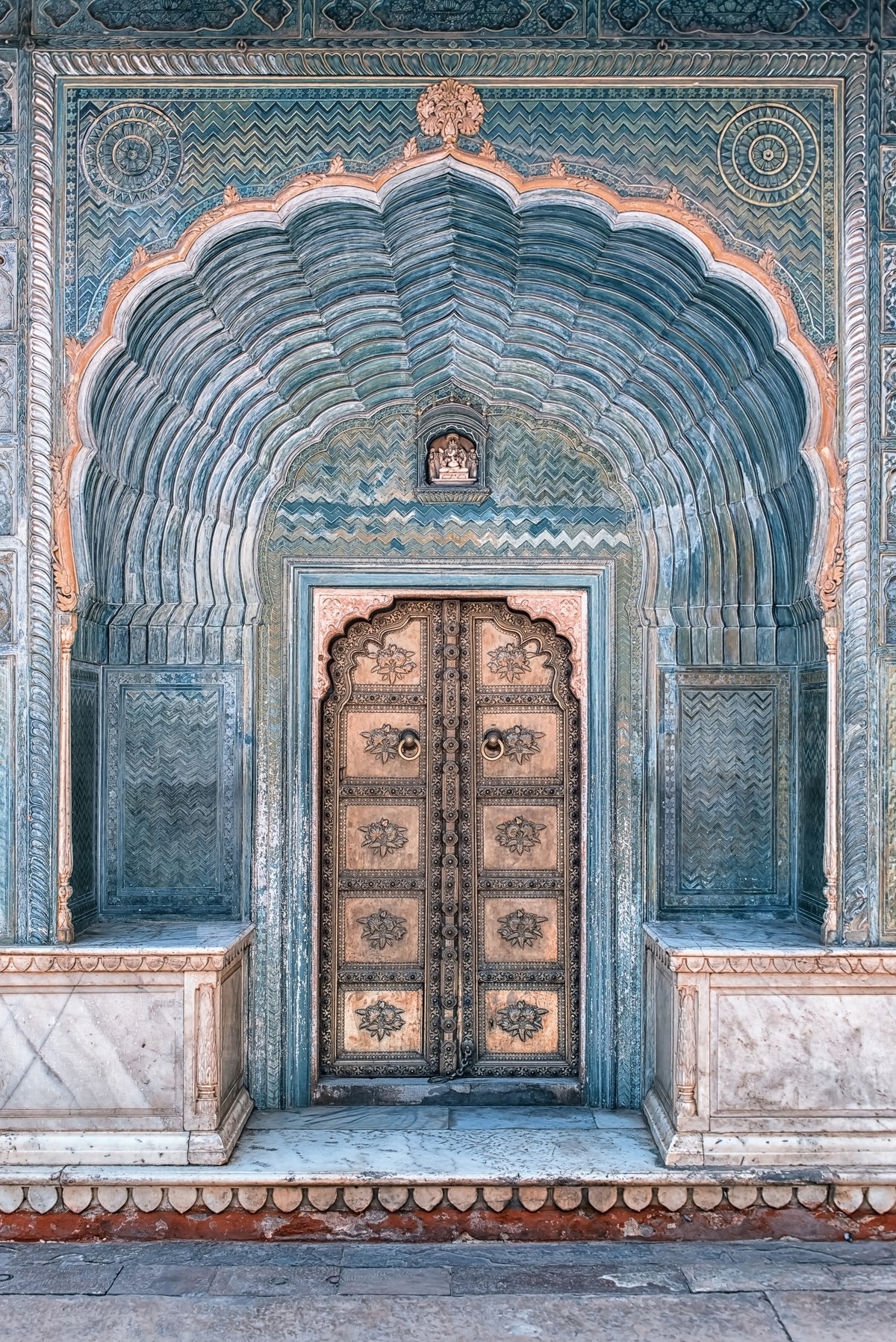 Jaipur Archway Wall Mural in your room