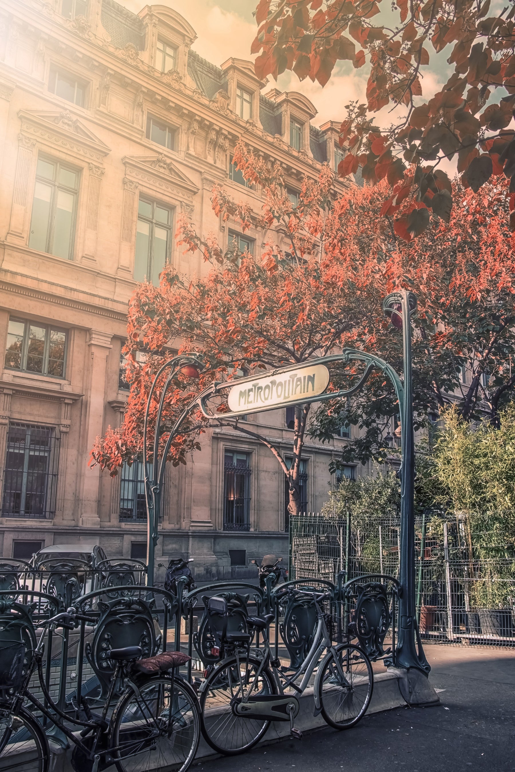 Parisian Metro Charm Wall Mural