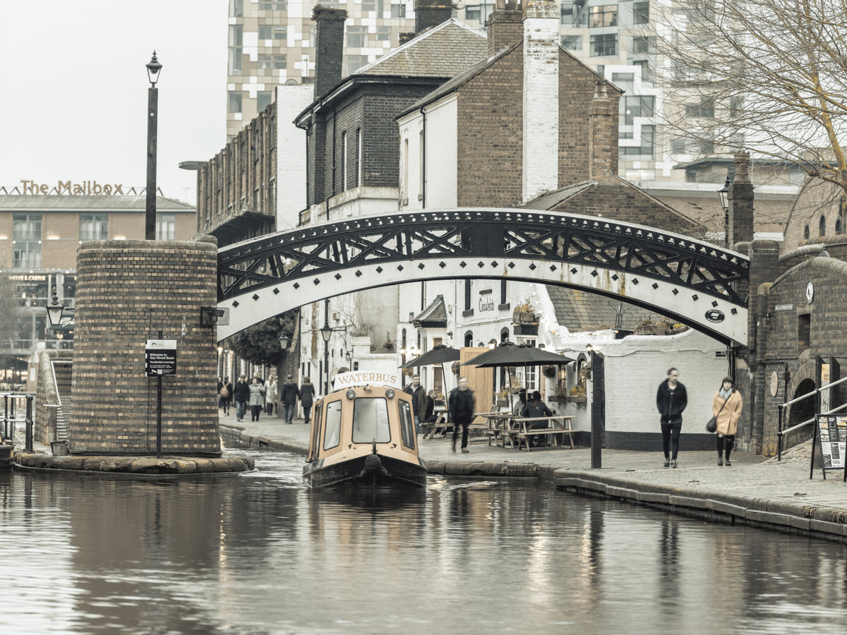 Gas Street Basin View Wall Mural in your room
