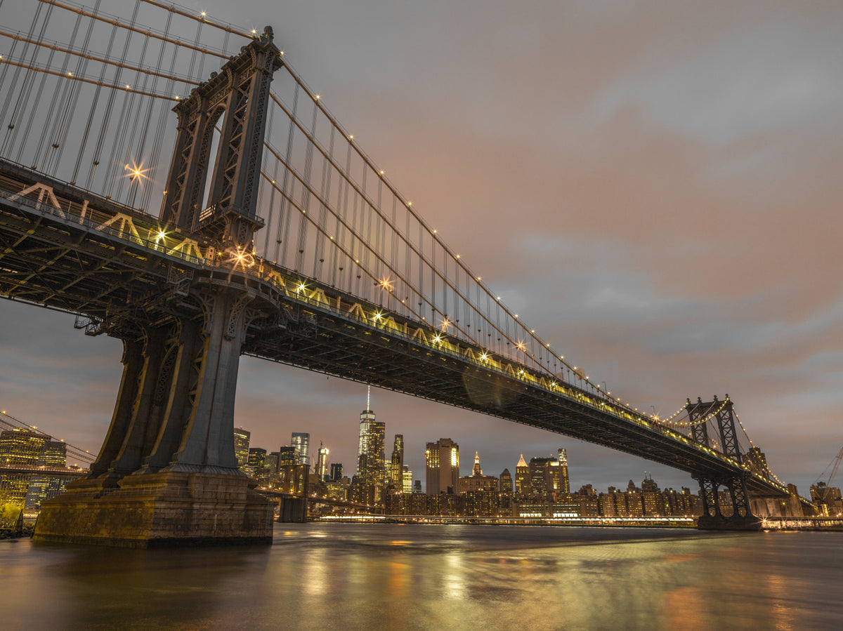 Manhattan Dusk Wall Mural