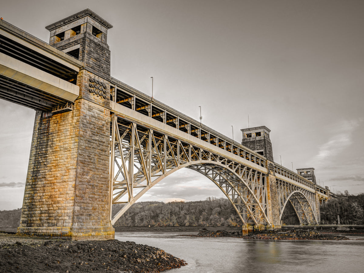 Britannia Bridge Wall Mural in your room