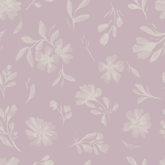 Pink Whisper Florals Wallpaper⁠