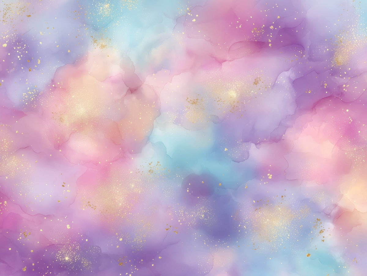 Golden Dust Fantasy Wall Mural