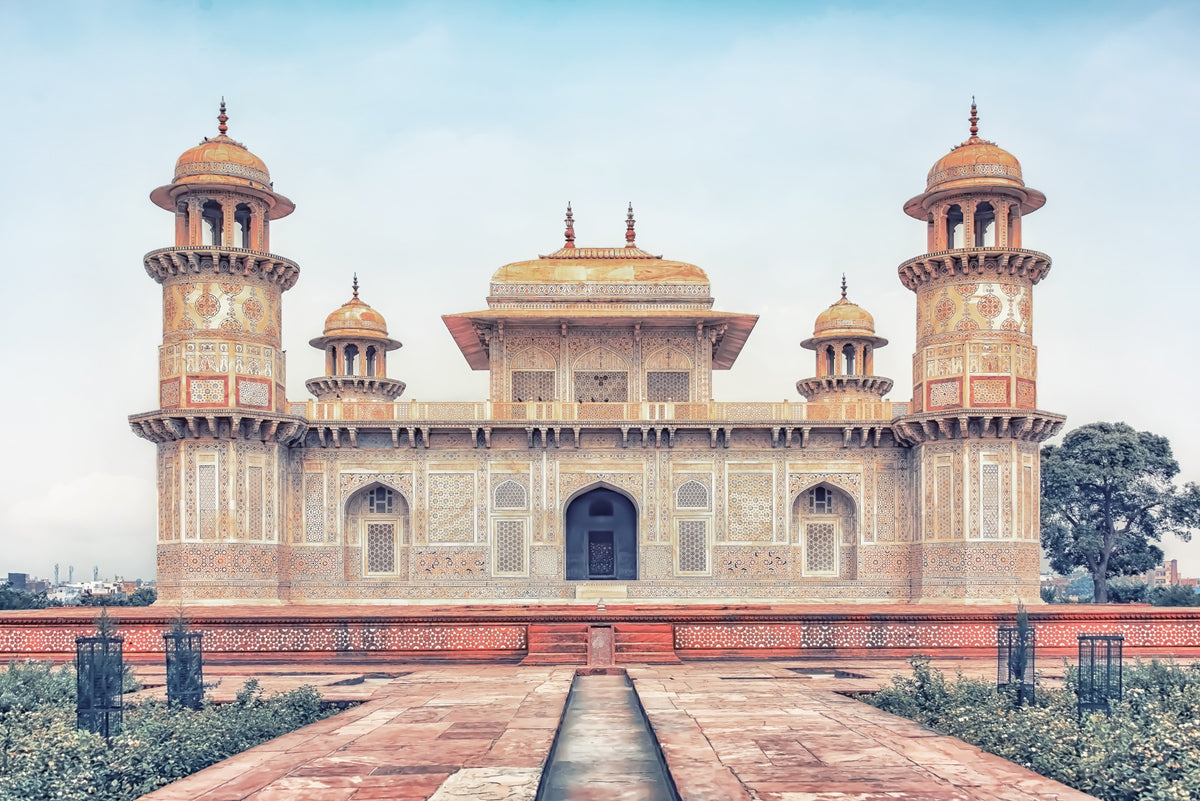 Mughal Majesty Wall Mural in your room — zoomed