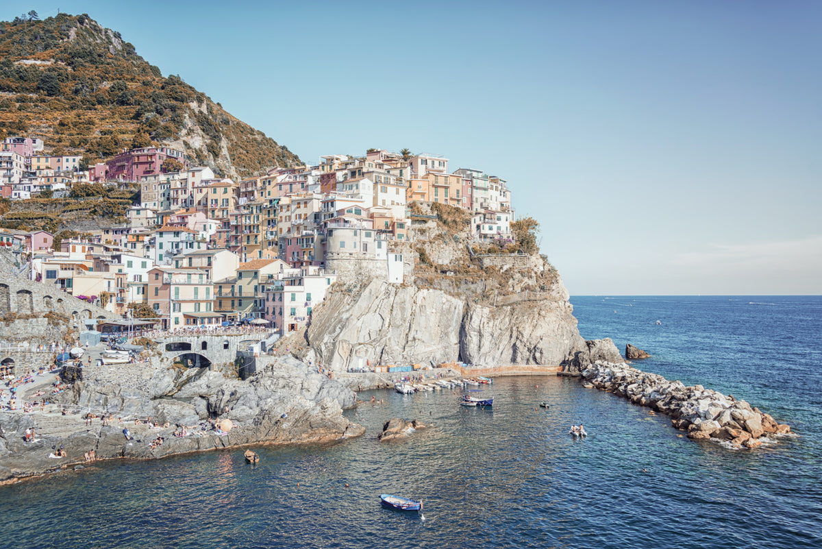 Cliffside Homes View Wall Mural in your room — zoomed