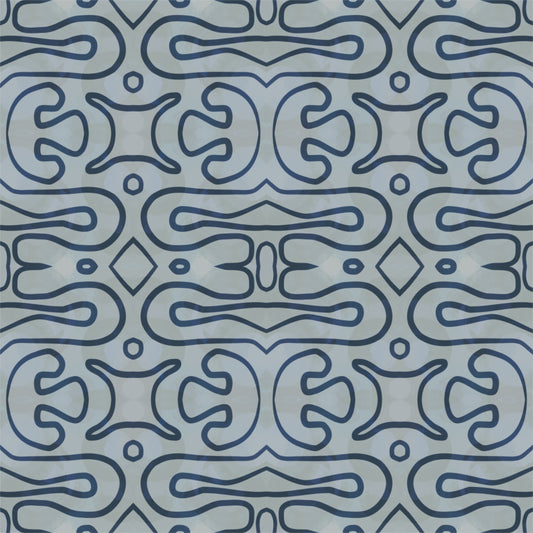 Indigo Flow Wallpaper⁠