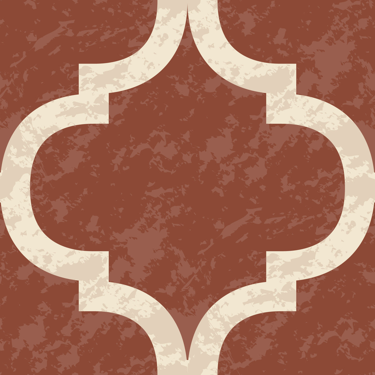 Moroccan Ogee - Amber Wallpaper⁠ in your room — zoomed