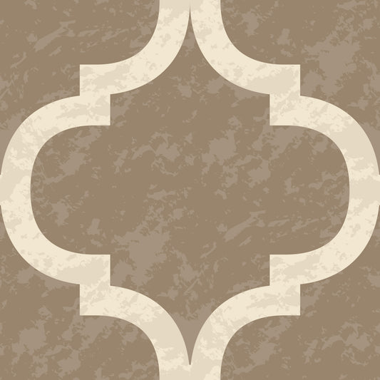 Moroccan Ogee - Burnished Brass Wallpaper⁠