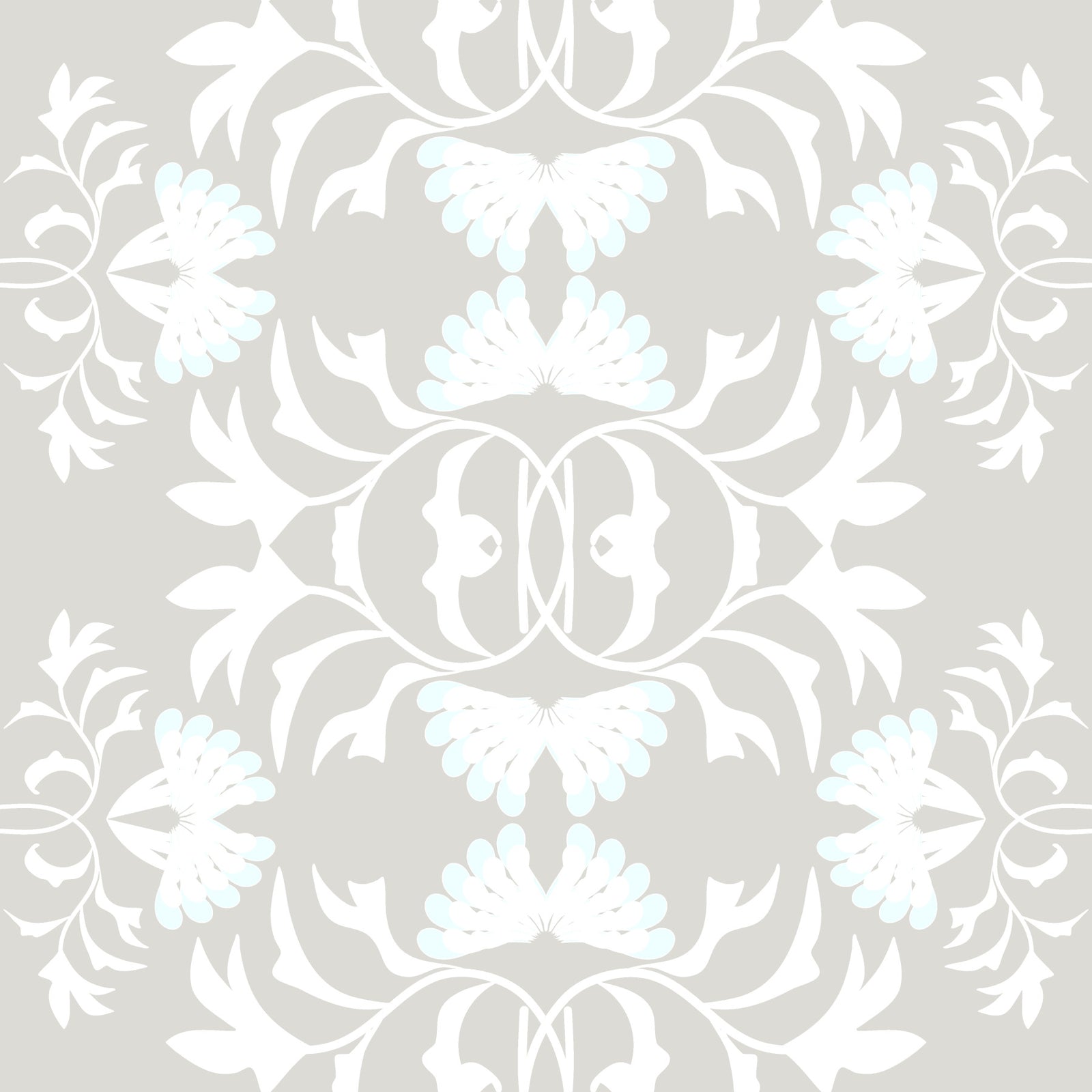 Floral Symmetry Wallpaper⁠