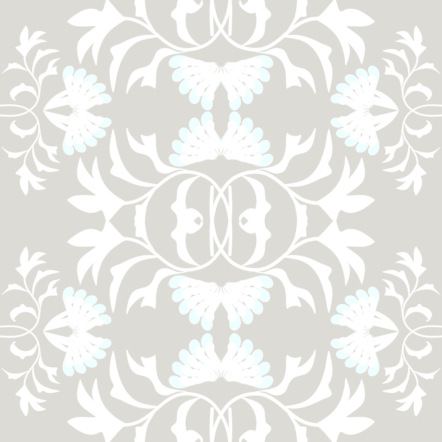 Floral Symmetry Wallpaper⁠