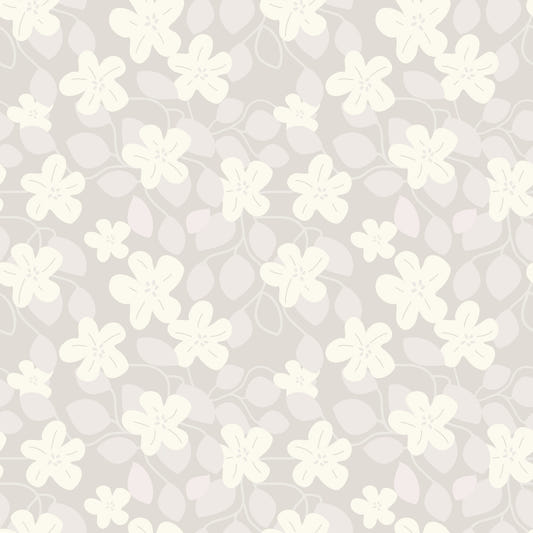 Delicate Floral Serenity Wallpaper⁠