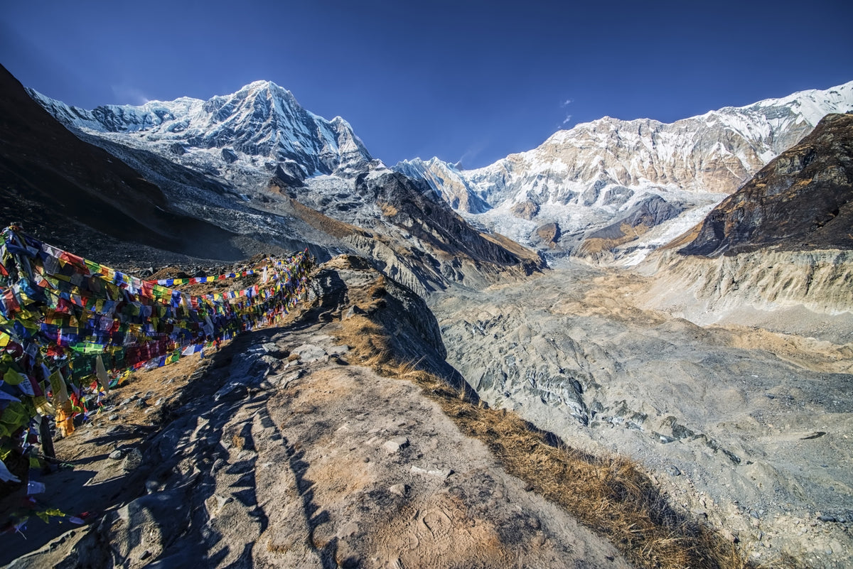Annapurna Conservation Area Wall Mural in your room — zoomed