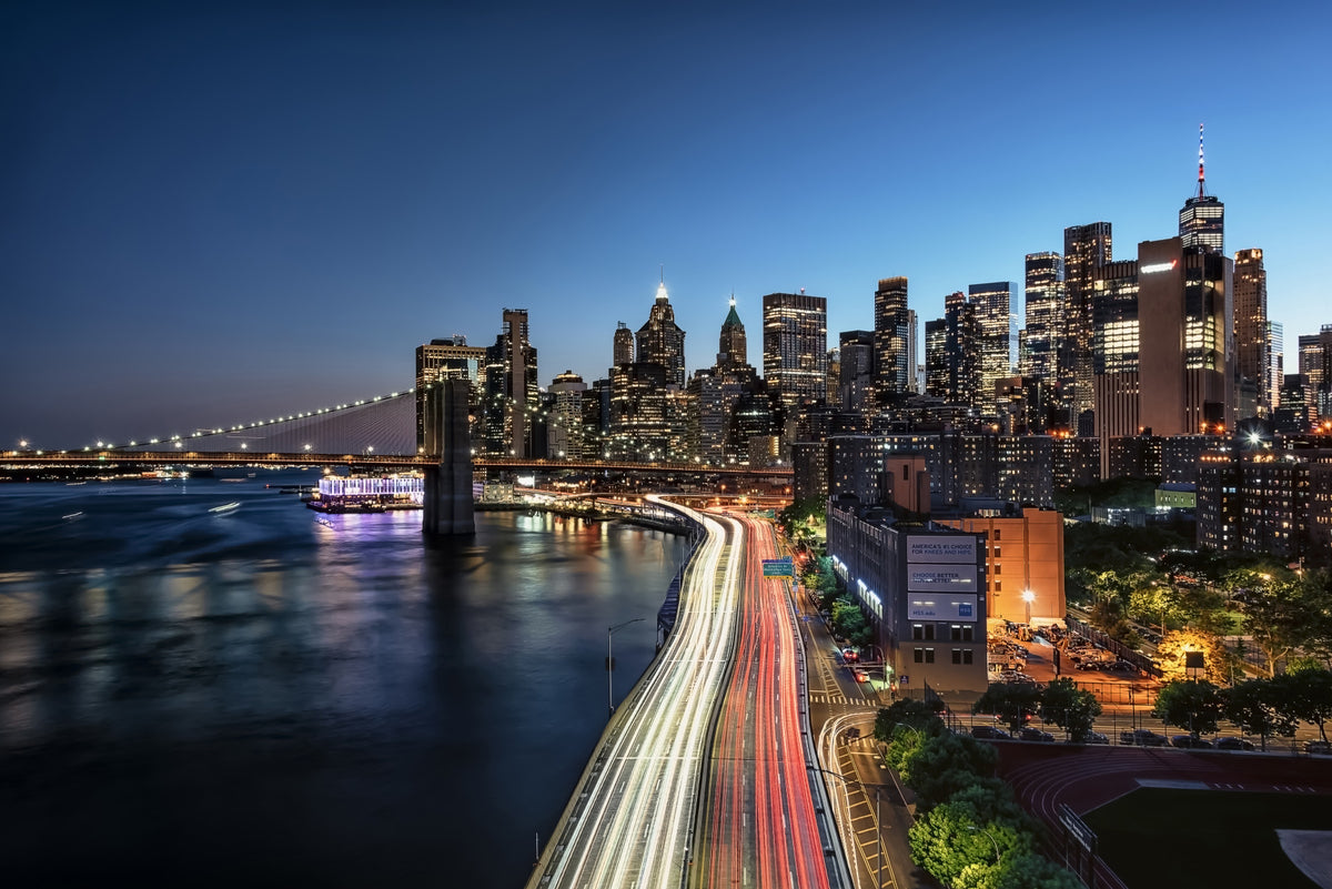 Urban Pulse Wall Mural in your room — zoomed