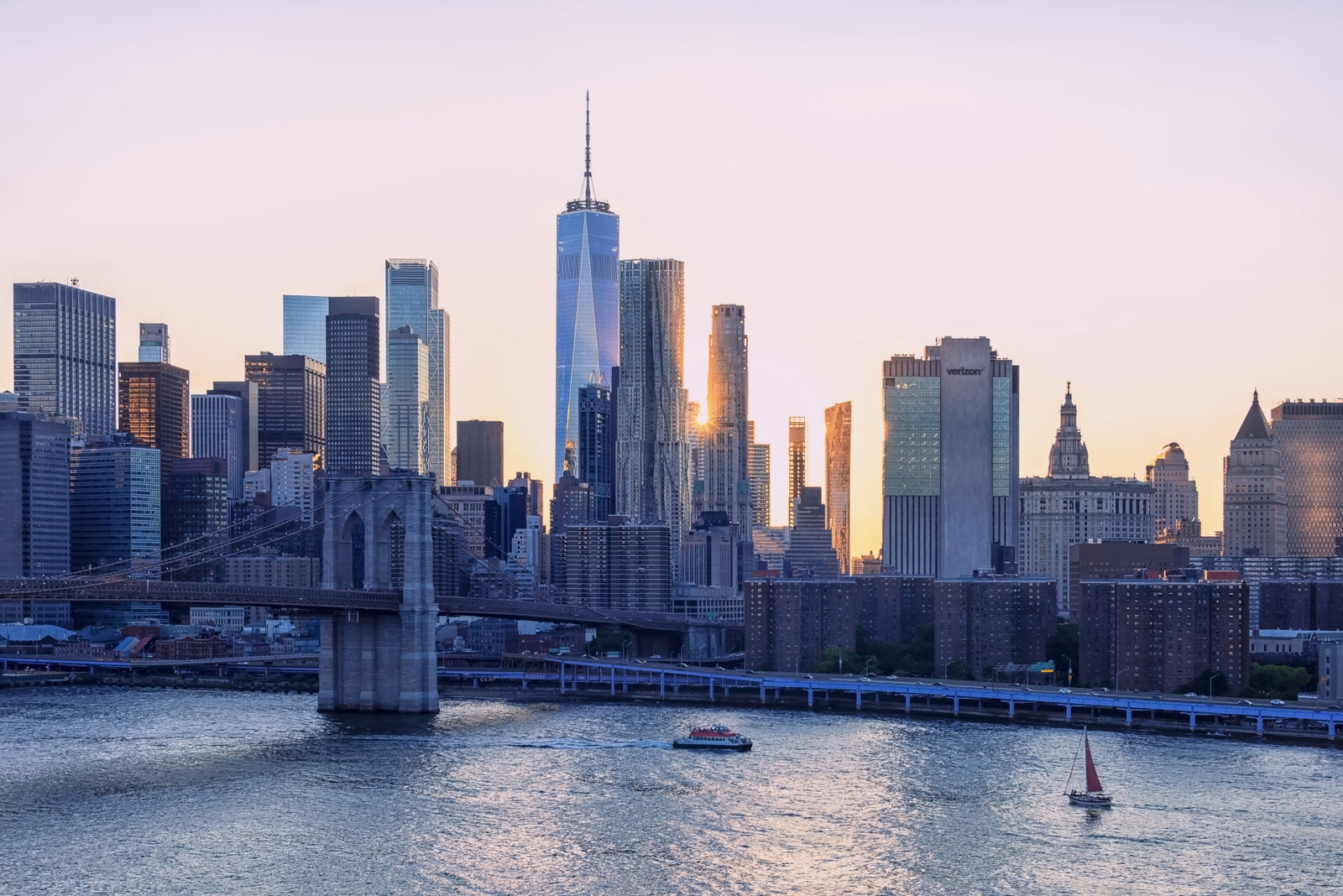 NYC Skyline Dream Wall Mural