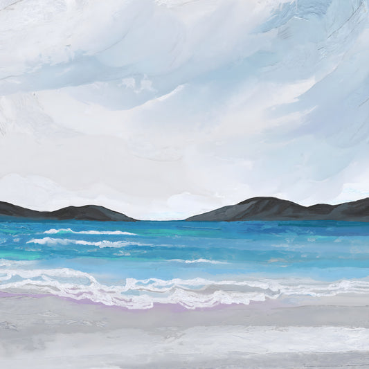 Coastal Scene Wall Mural