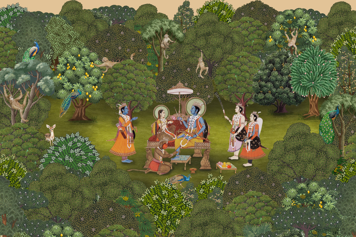 Panchavati Vihar Wall Mural in your room